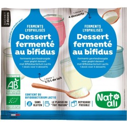 Ferment pour yaourt bifidus 2x6gr nat-ali