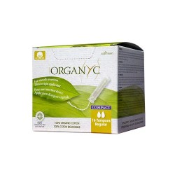Tampon compact normal x 16 organics