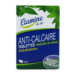 Tablettes anti calcaire x20 300gr etamine du lys
