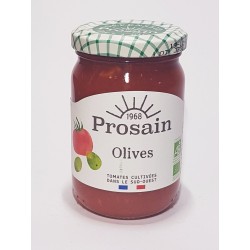 Sauce tomates aux olives...
