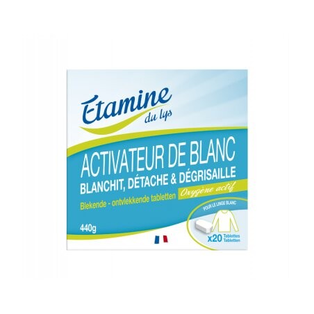 Tablettes blanchissant-detachant x20 400g etamine