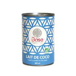 Lait de coco 17% 400ml base organic