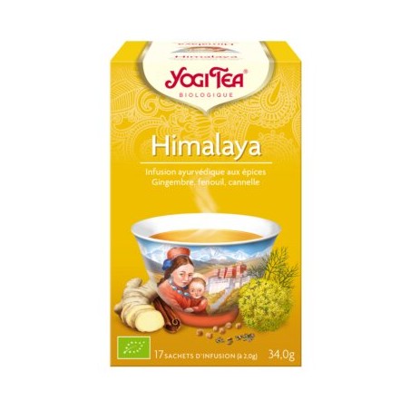 Infusion himalaya x17 34g yogi tea