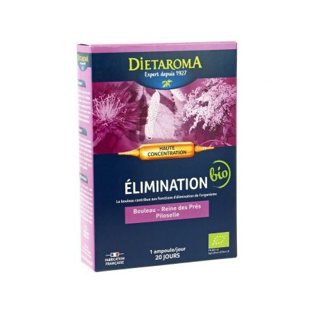 Cip elimination minceur x20 x10ml dietaroma