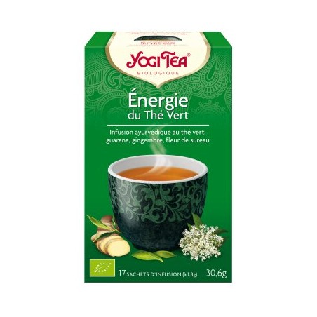 Yogi tea energie the vert x17 30g