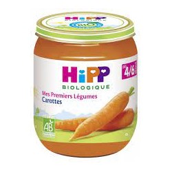 Pot carotte 125 g (4/6 mois) hipp