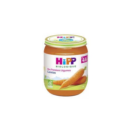 Pot carotte 125 g (4/6 mois) hipp